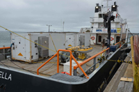 Thumbnail image of figure 2b and link to larger figure. Photograph of the m/v scarett isabella.