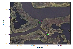 thumbnail image of figure 2B and link to larger figure. Enlargements showing upstream Blackwater River upstream moorings