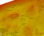 Thumbnail image of figure 14 and link to larger figure. An image of the northwestern part of the study area.