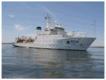 Thumbnail image of figure 2 and link to larger figure. A photograph of the NOAA Ship Thomas Jefferson.
