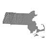 Thumbnail PNG image of shaded relief for the surface terrain of the Commonwealth of Massachusetts