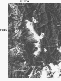 Enlargement of Landsat 1 MSS image
