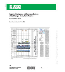Regional Stratigraphy and Petroleum Systems of the Michigan Basin Chart