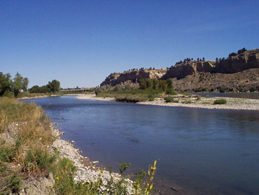 Photograph for the Yellowstone River at Billings, Montana.