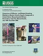 Comparison of diffusion- and pumped-sampling methods to monitor volatile organic compounds in ground water, Massachusetts Military Reservation, Cape Cod, Massachusetts, July 1999-December 2002 Stacey A. Archfield
