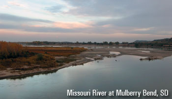 Missouri River at Mulberry Bend SD