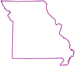 Image of state of Missouri