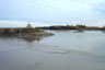photo of the upstream view on the Tanana River at Fairbanks
