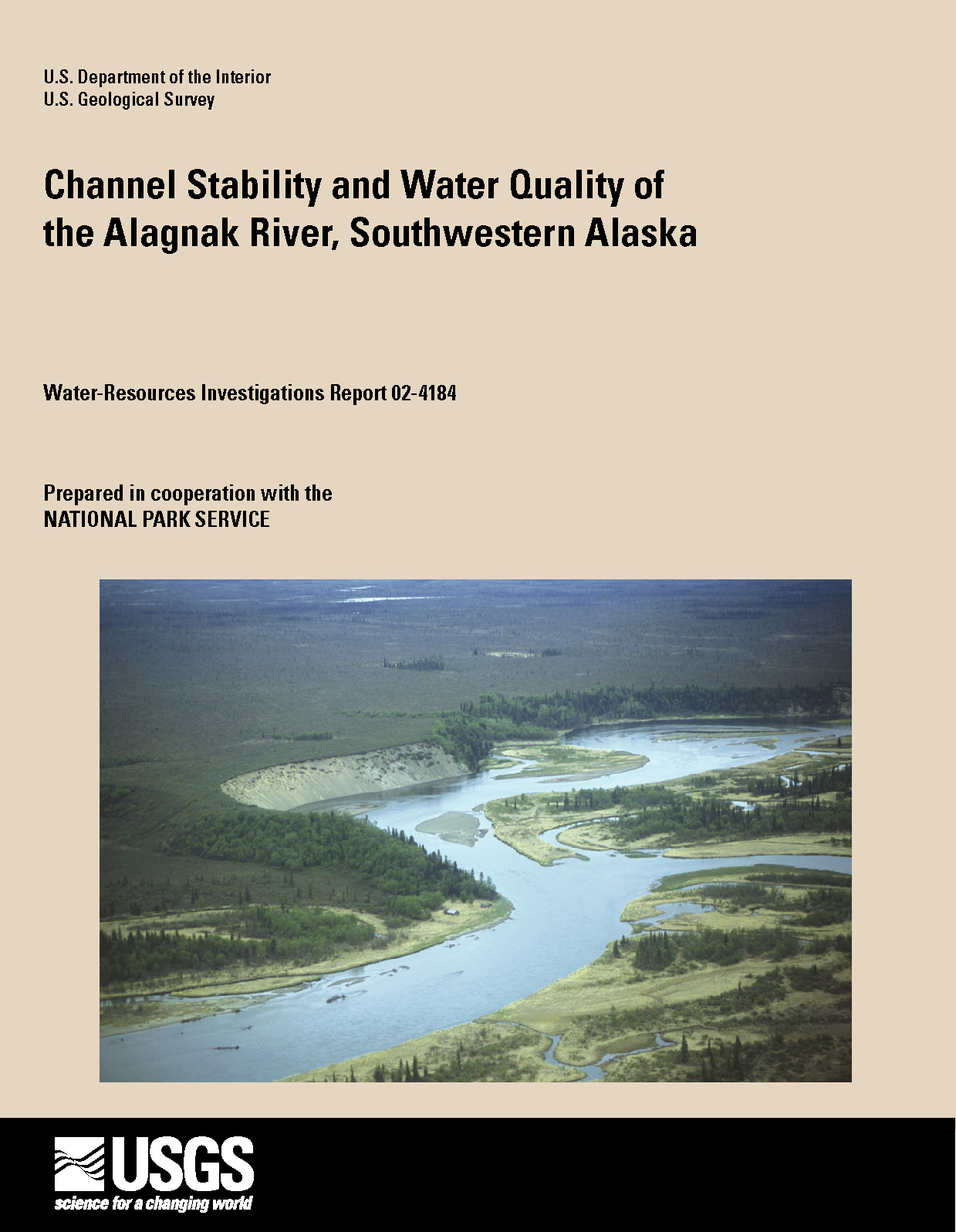 Report cover: Alagnak River