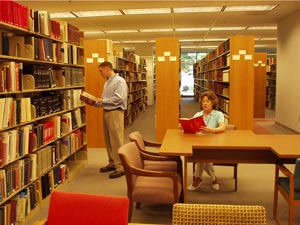 USGS library stacks