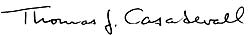 Thomas J. Casadevall (signature)