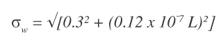 image of equation to calculate white noise