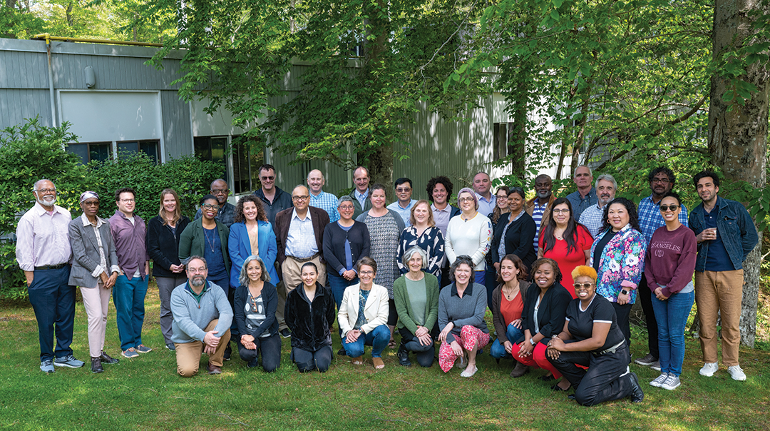 Participants of the Building Resilient Alliances for Inclusion and Diversity (BRAID)
                        Workshop at the Woods Hole Coastal and Marine Science Center. Photograph by David
                        Rider, https://davidrider.photoshelter.com/about, May 22, 2023. Copyrighted; used with permission.