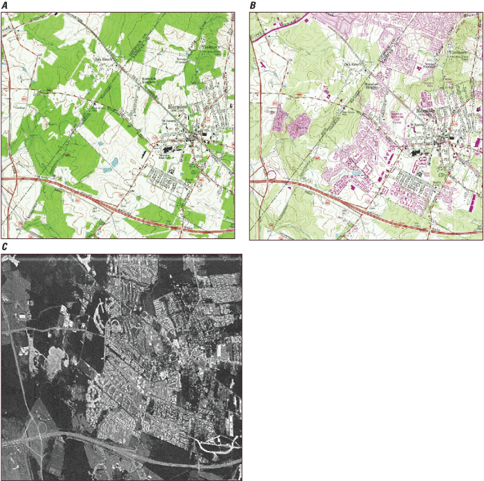 Hexagon image is black and white.