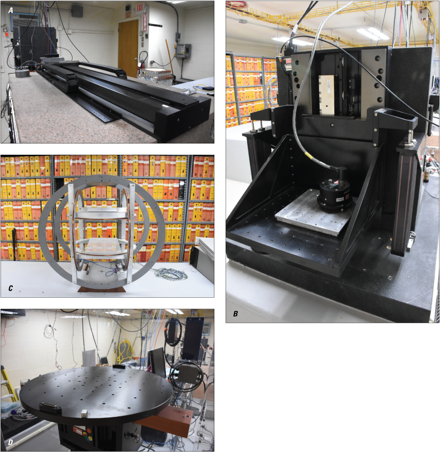 Figure 6 alt text. Pieces of laboratory equipment used in the ASL surface vault.