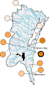 Map: NUTRIENTS in Water