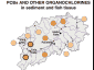 Map: PCBs and Organochlorines