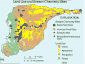 Map:Stream Chemistry Sites and Land Use