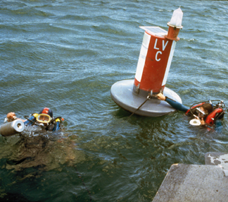 photo showing NPS divers