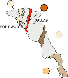 Map showing VOC concentrations.