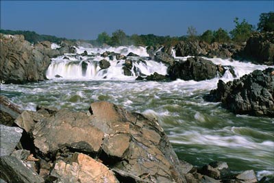 Photograph of Great Falls of the Potomac River by Gary Fleming, Virginia Department of Conservation and Recreation