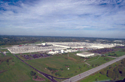 Figure 8. The Toyota car assembly plant, located near Lexington, Ky., and built in the 1980s, is within a day's drive of the traditional core region of U.S. automobile manufacturing. Source: Toyota Motor Manufacturing, Kentucky, Inc.