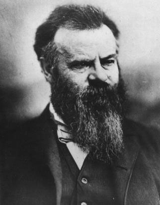 Figure 12. Photo of John Wesley Powell, Director of the U.S. Geological Survey, 1881-1894.