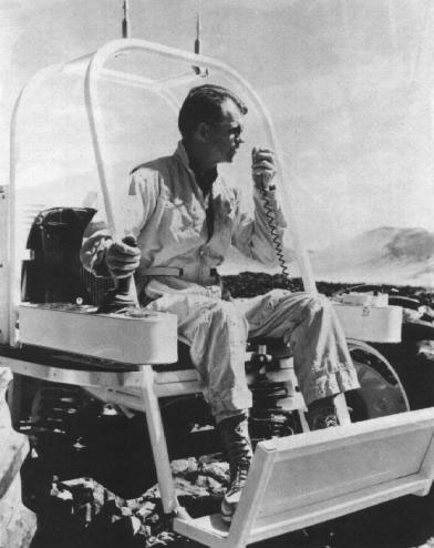 Figure 40. Photo of an astronaut in the Survey training program 
for geologic investigations of the Moon, 1963.