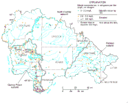 Map of nitrate concentrations in drinking water wells