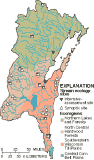 Map of Stream Ecology Sites