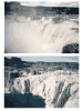 Photo:Shoshone Falls - before and during irrigation