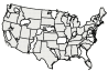 Map of 20 NAWQA study units sampled during 1992-95