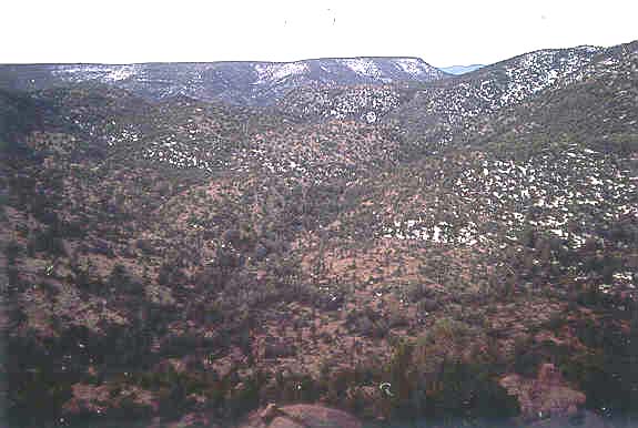 View Northwest from Knob Mountain