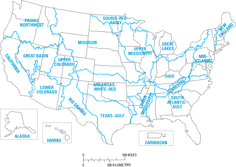 Fig 1--Map of the US