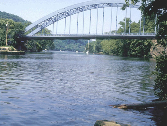 Picture of a bridge over a river.