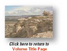 Link to Main Contents -Photo:Upper Cretaceous Dakota Sandstone, Westwater Canyon, Utah. (By  P. Lillis, UGSG.