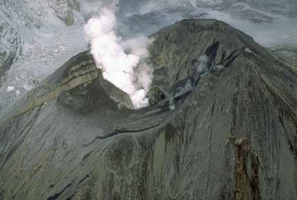Photograph of Crater Peak vent