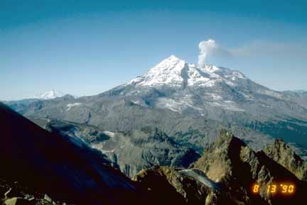 Photograph of Redoubt Volcano