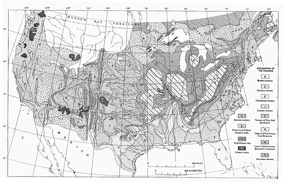 FIGURE 3 - Explanatory Text for the Geologic Map of the U.S.