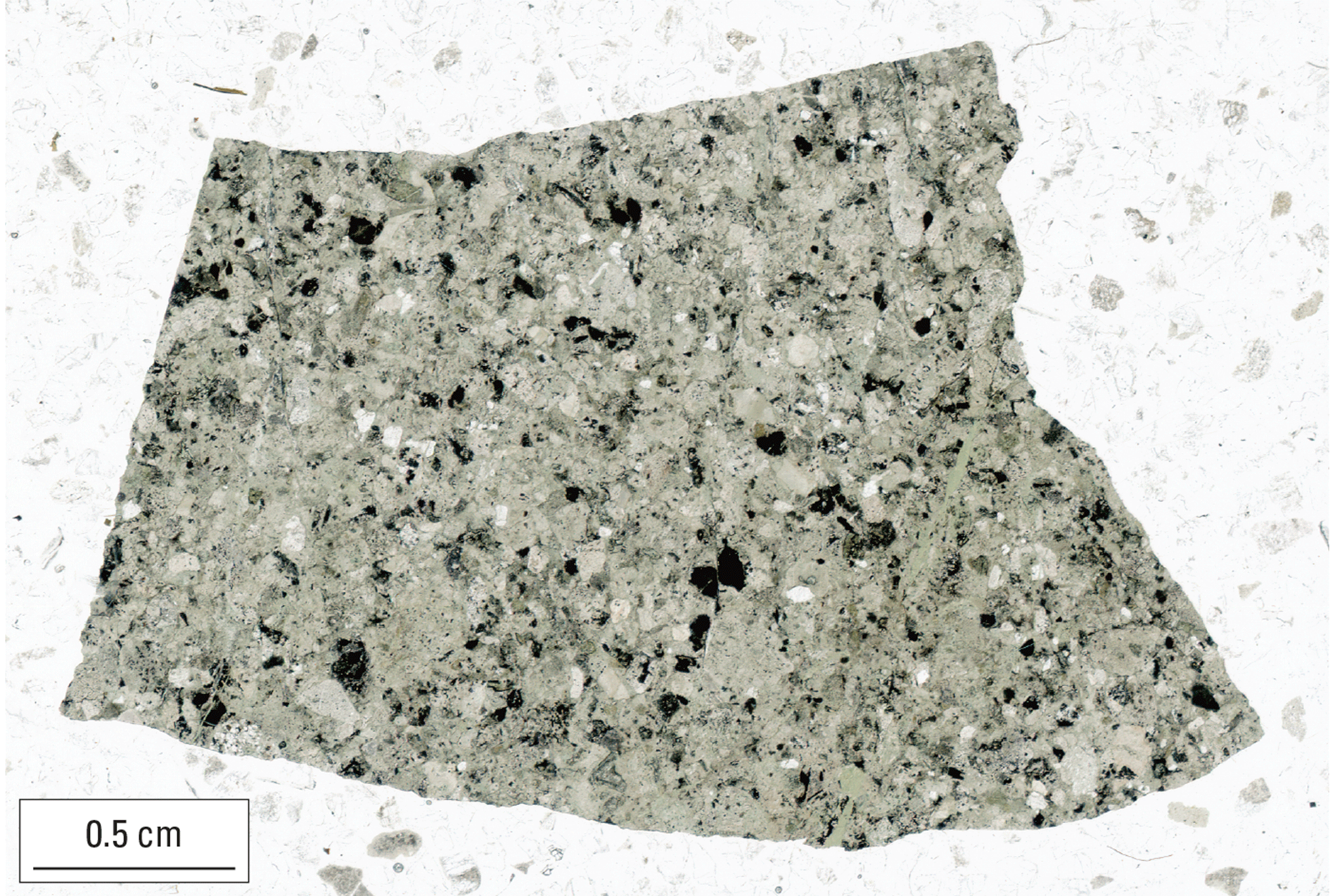 The magnified image of a core chip is shown.