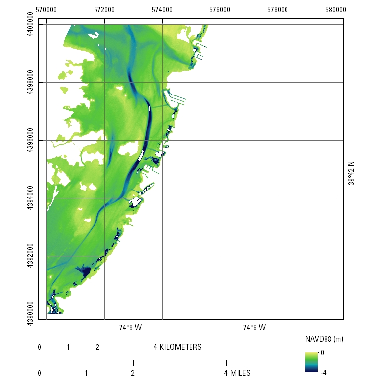 Pre-Sandy Submerged Topography