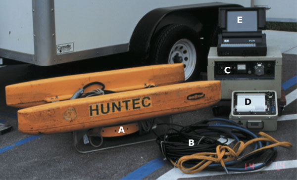 Seismic profiling system and its components.