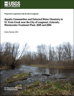 USGS Data Series 253: Aquatic Communities and Selected Water Chemistry ...