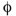 phi symbol- Greek letter - grain size: phi = log2(grain size in Millimeters