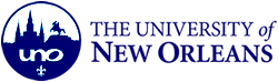 University of New Orleans Logo and Link