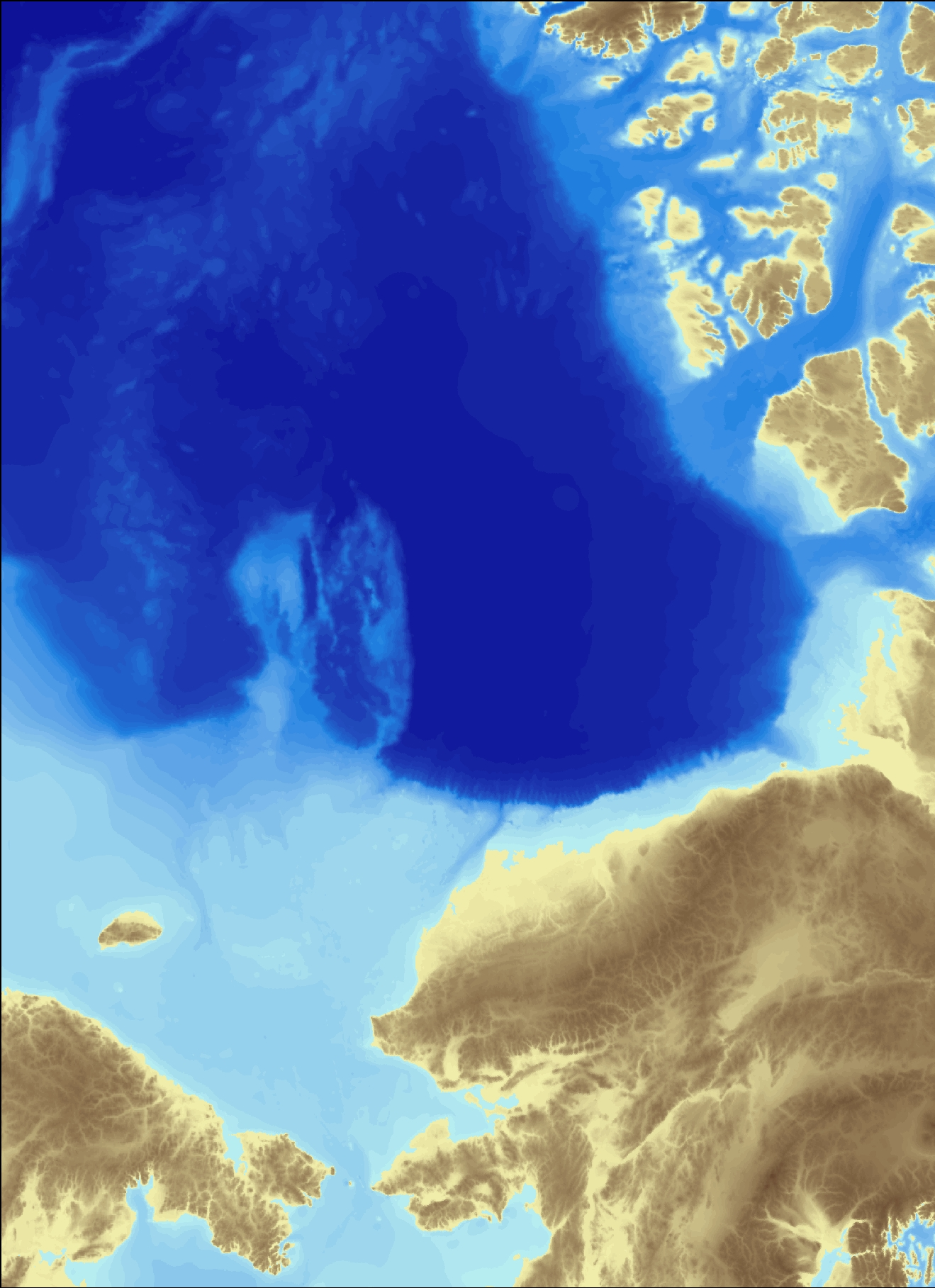 Thumbnail of Arctic Ocean Bathymetry