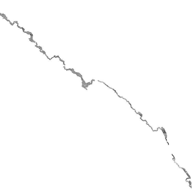 Acoustic backscatter imagery of the Offshore of Fort Ross map area.