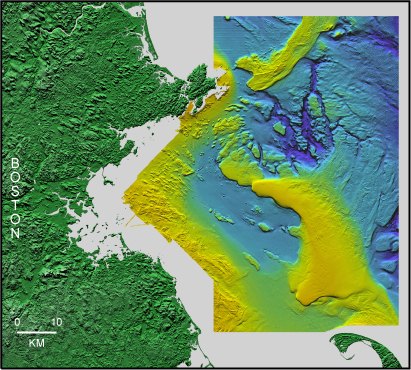 GIS Library, Multibeam Data, Massachusetts Bay, SBNM ...