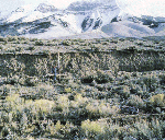Borah Peak fault scarp