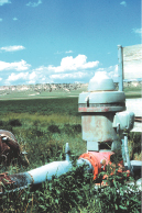 Photo showing irrigation well in Laramie County, Wyoming 